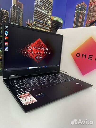Игровой Hp Omen/Ryzen 5/RTX3060 6gb/144hz/16-512gb