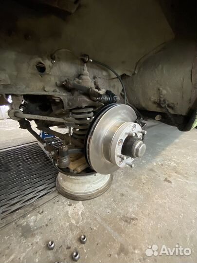 Газ 21. Дисковые тормоза