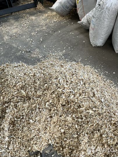 Опилки стружка в мешках