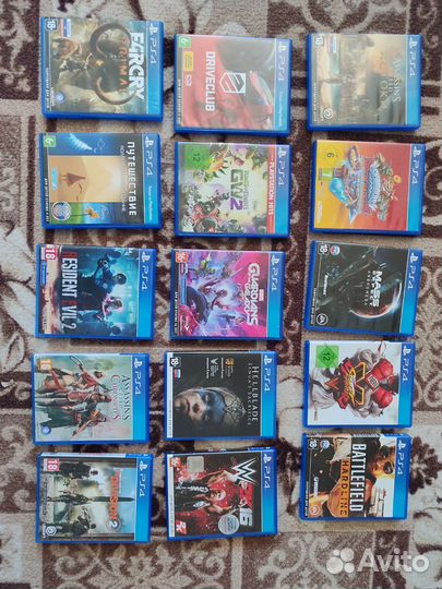 Диски ps4