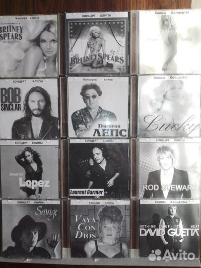 Концерты,клипы на DVD
