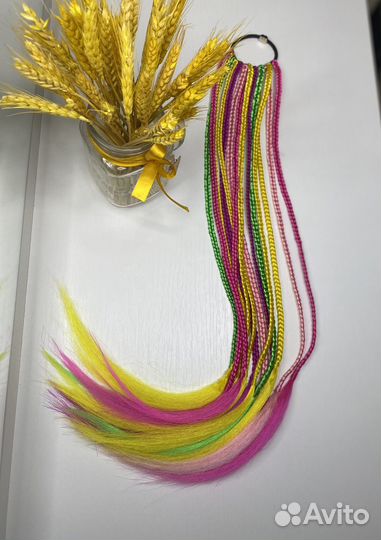 Хвост на резинке