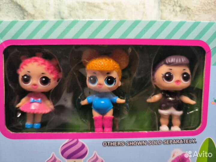 Игровой набор Парк развлечений с 3 куклами Лол