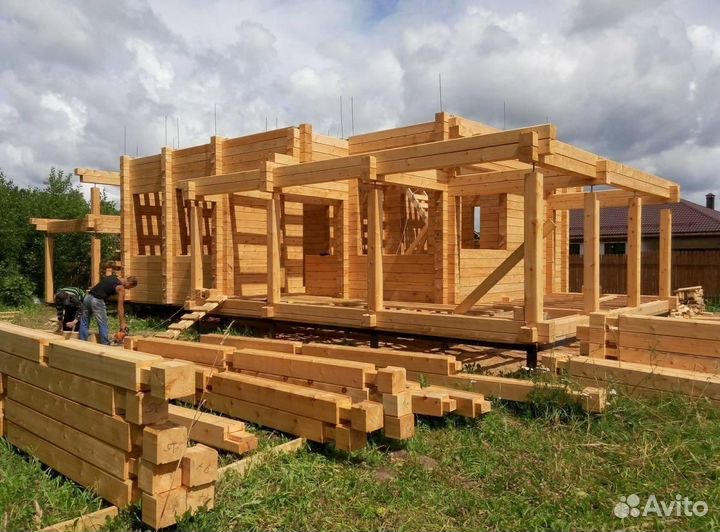 Строительство домов веранд террас беседок бань быт