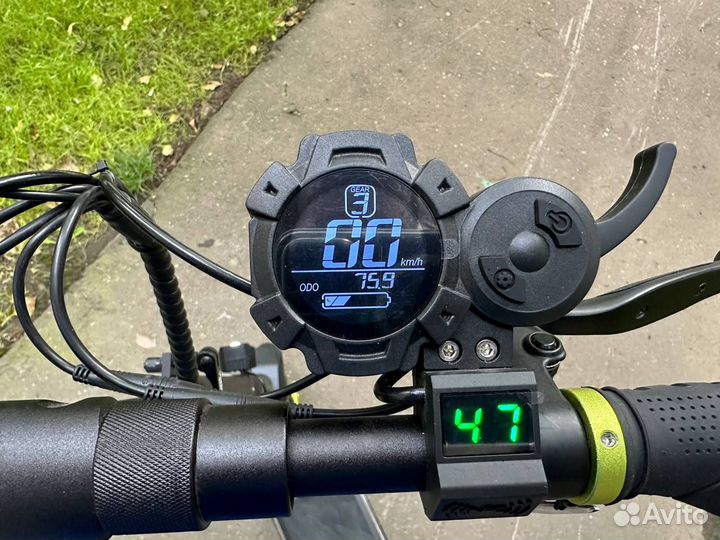 Электросамокат White Siberia sputnik Elka Green