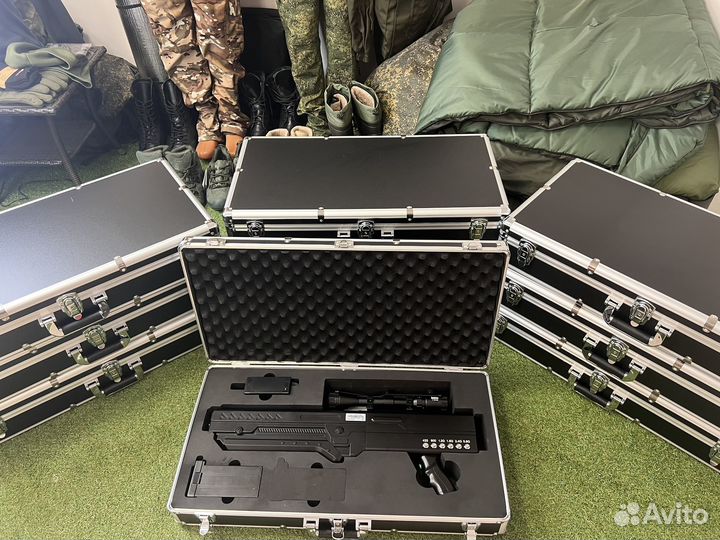 Блокиратор Дронов Антидрон Гарпия 6 про 120 w