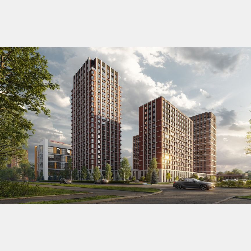 1-к. квартира, 36,4 м², 6/23 эт.