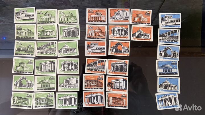 Этикетки спичечные СССР 1961-1962г