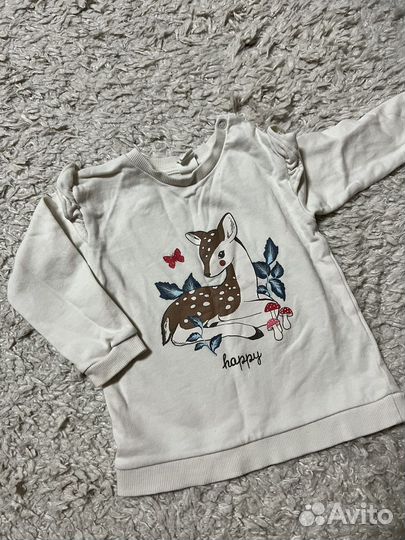 Джемпер для девочки hm 86