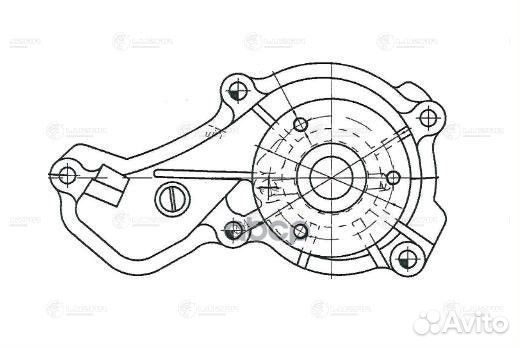 Насос водяной для а/м Honda Civic viii (06) 1