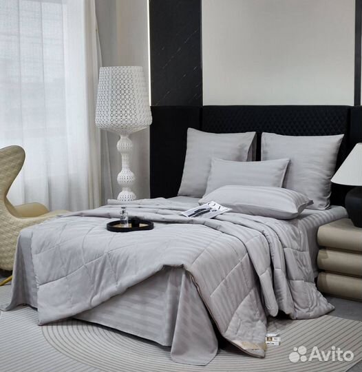 Постельное белье евро размер с готовым одеялом