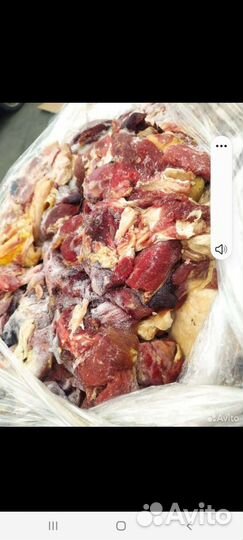 Говяжьи обрези для собак