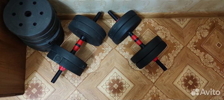 Гантели разборные 24 кг (две по 24 ) 48 кг