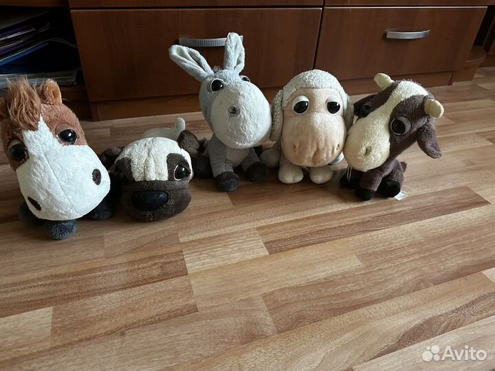 Детские игрушки мягкие пакетом