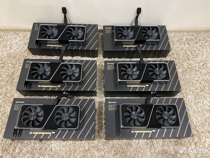 Продам видеокарту nVidia GeForce RTX3070 Founders