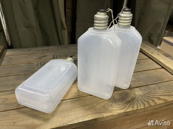 Фляжка пластик 0,75л