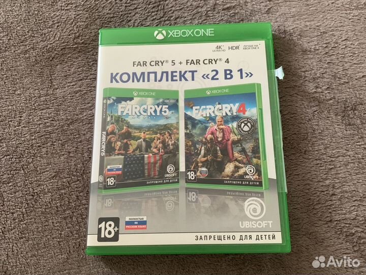 Far cry 4 + far cry 5 Xbox One