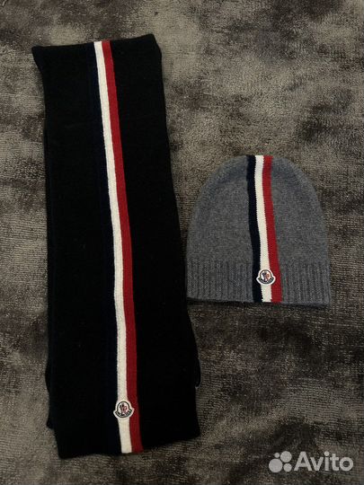Moncler шапка/шарф оригинал