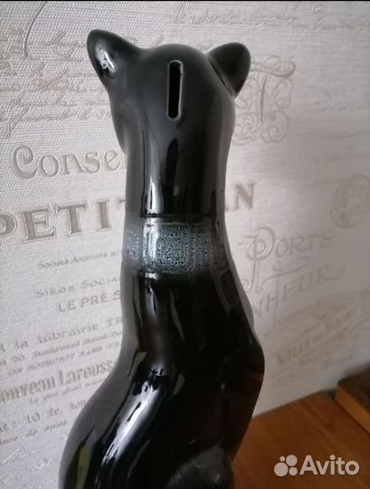 Статуэтка-копилка египетская кошка