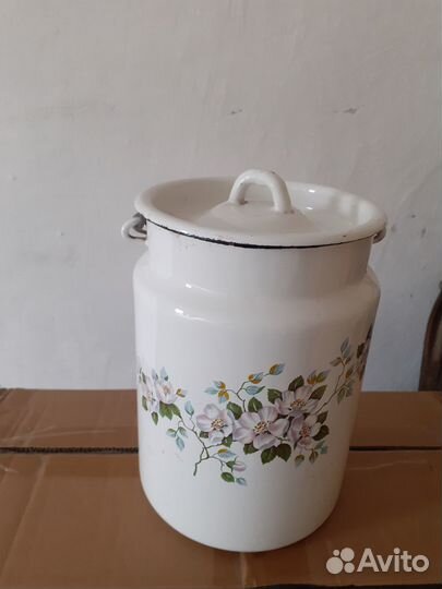 Бидон эмалированный СССР