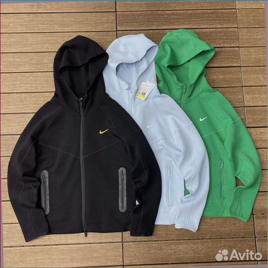 Зип худи Nike Tech Fleece Nocta (качество premium)