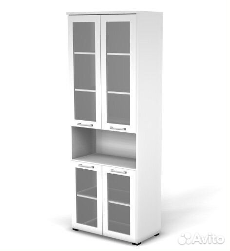 Серия Smart. Модуль шкафа 6 ур., витрина с нишей