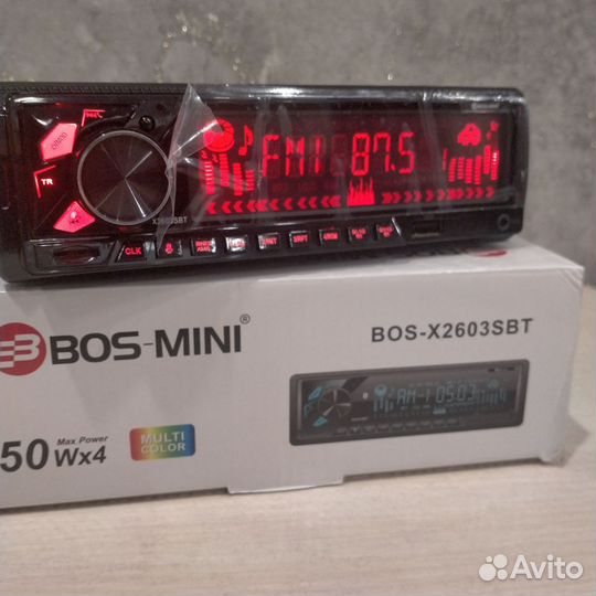 Автомагнитола BOS-mini Bos-X2603SBT