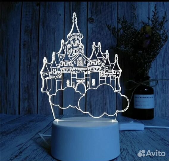 Светильник 3d