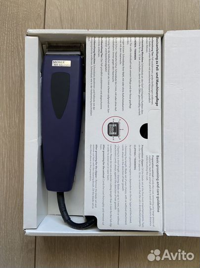 Машинка для стрижки животных 1233 Moser Rex