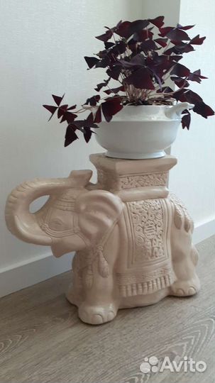 Слон интерьерный. напольный. Подставка под кашпо
