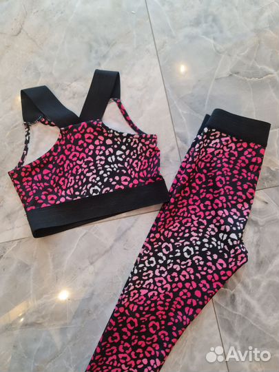 Костюм для танцев, йоги, фитнеса, 6 лет