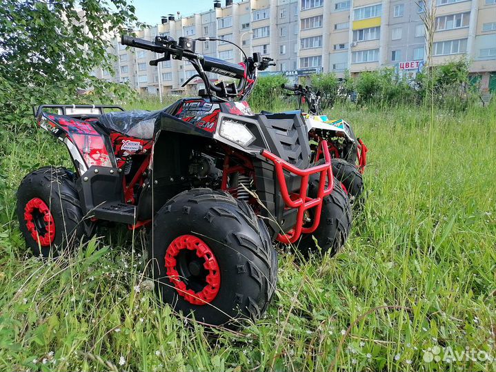 Квадроцикл wels EVO.M красно-черный