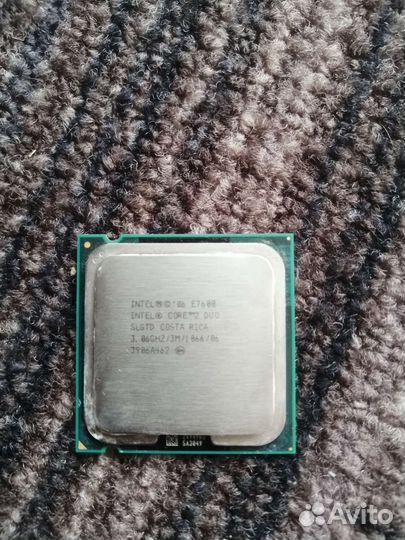 Процессор intel core 2 duo E7600