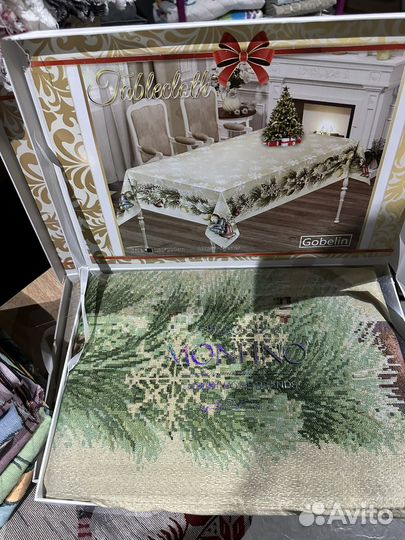 Новогодние подарочные наборы полотенца