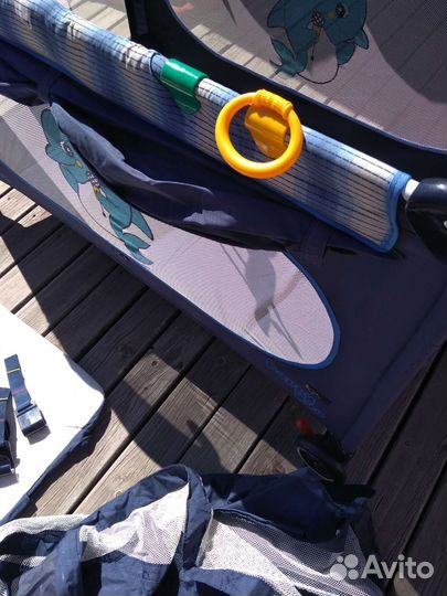 Большой детский манеж бу