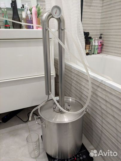 Бражная колонна дисцилятор