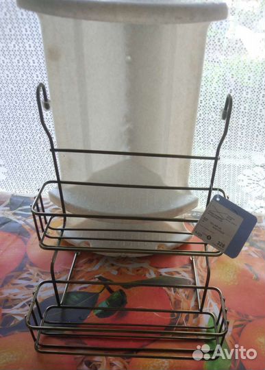 Полочка угловая в ванну и полочка на кухню