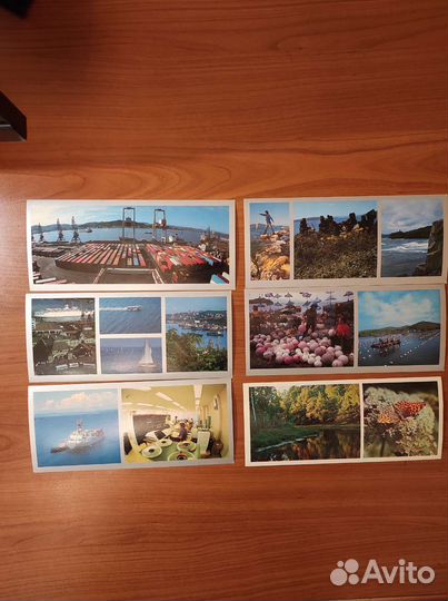 Залив Петра Великого. 1980. Набор открыток