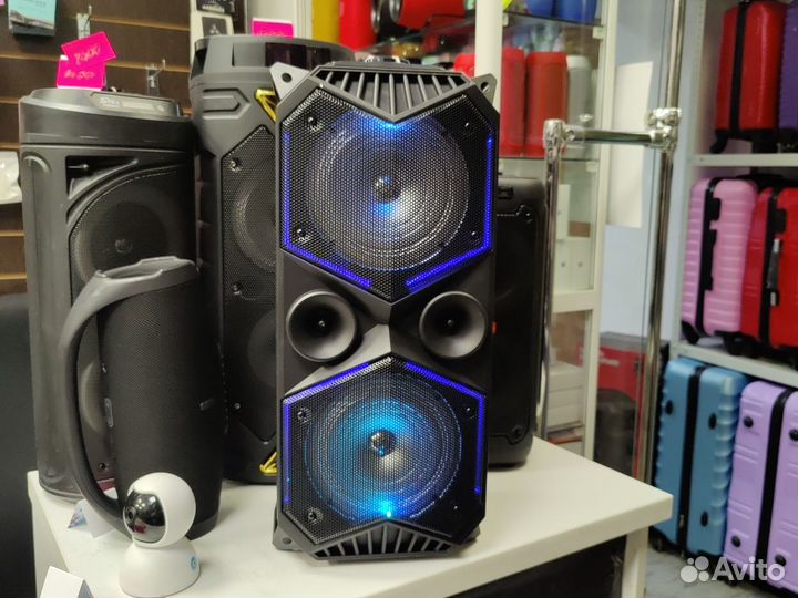 Портативная блютуз колонка мощная