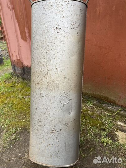 Средняя часть глушителя с катализатором