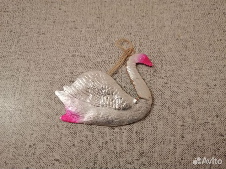 Ёлочные игрушки картон СССР