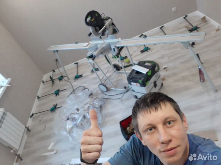 Монтаж плинтуса