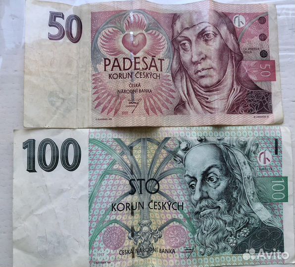 Польские злотые. Чешские кроны