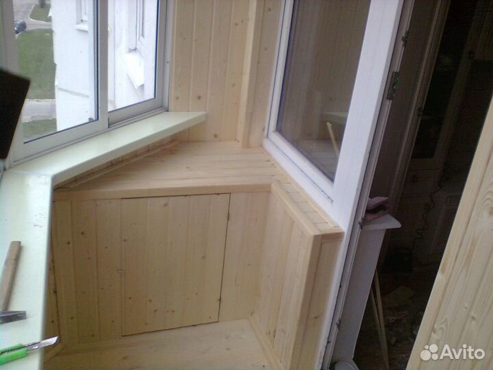 Отделка балконов и лоджий