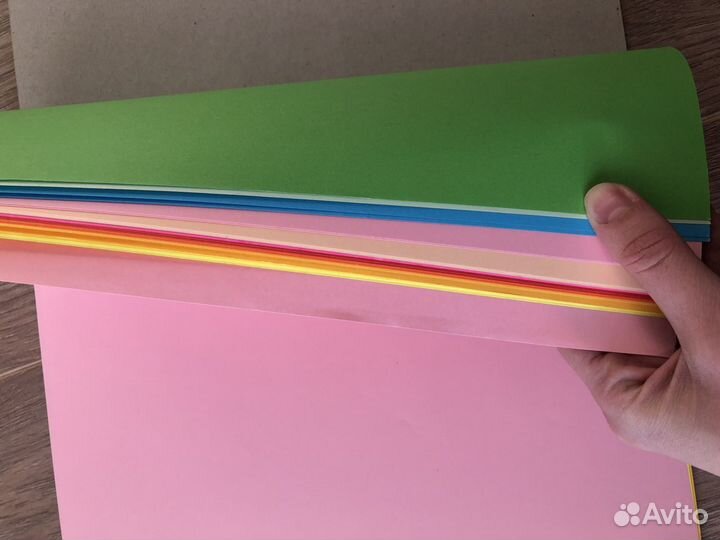 Цветная бумага и картон
