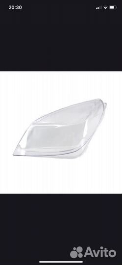 Стекло фары opel astra h левое