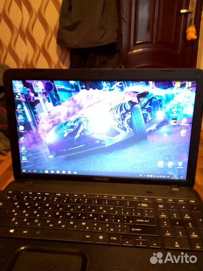 Ноутбук toshiba