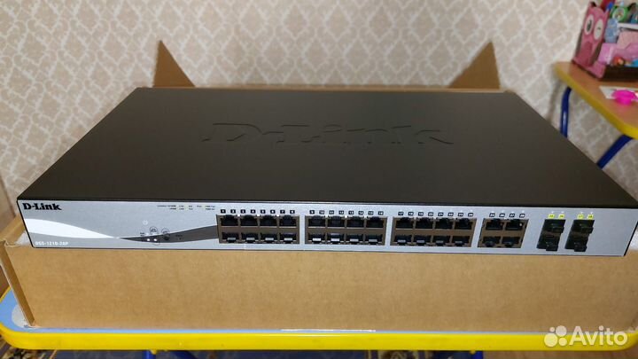 Сетевой коммутатор D-Link DGS-1210-28PoE