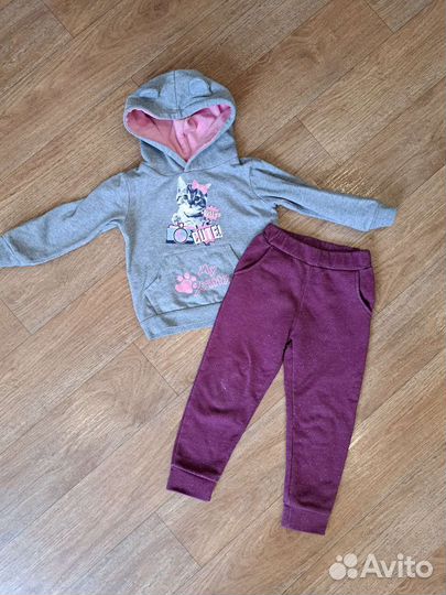 Вещи пакетом на девочку 98-104