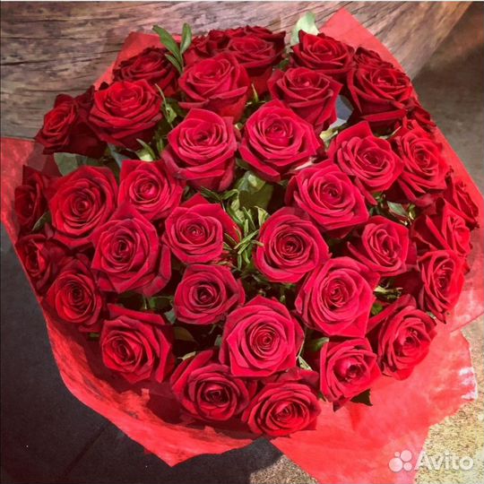 Свежие красные Розы (доставка)